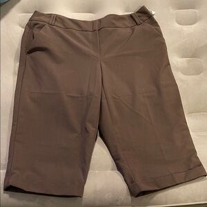 Worthington Dark Brown Women's Business Casual Pants